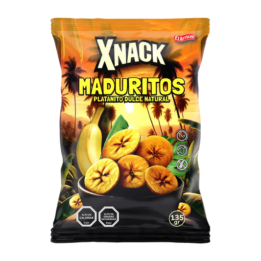 PLATANITOS DULCES VEGANO SIN GLUTEN 135g