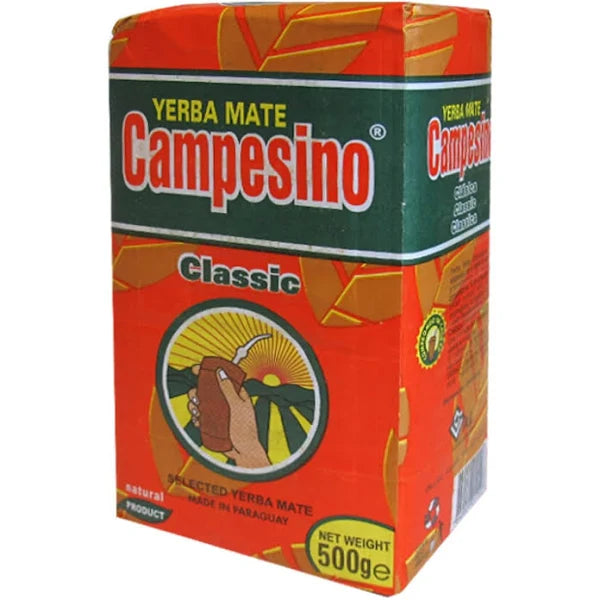 YERBA MATE CAMPESINO CLASICA  PARAGUAY SIN GLUTEN 500g