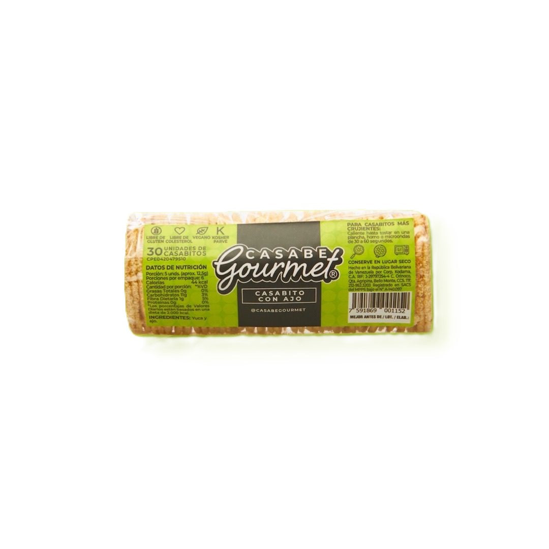 CASABITO CON AJO SIN GLUTEN 75g