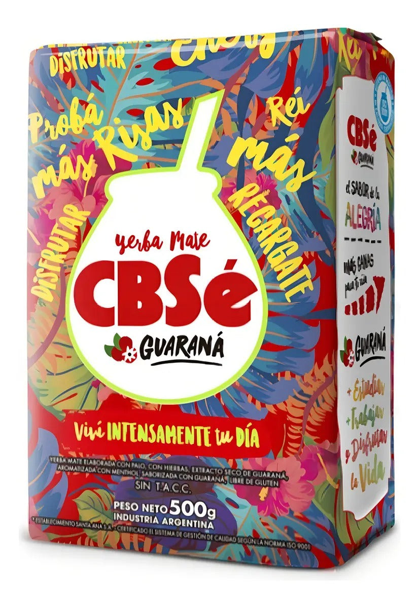 CBSE YERBAMATE GUARANÁ SIN GLUTEN 500GRS solo cyberday 2026