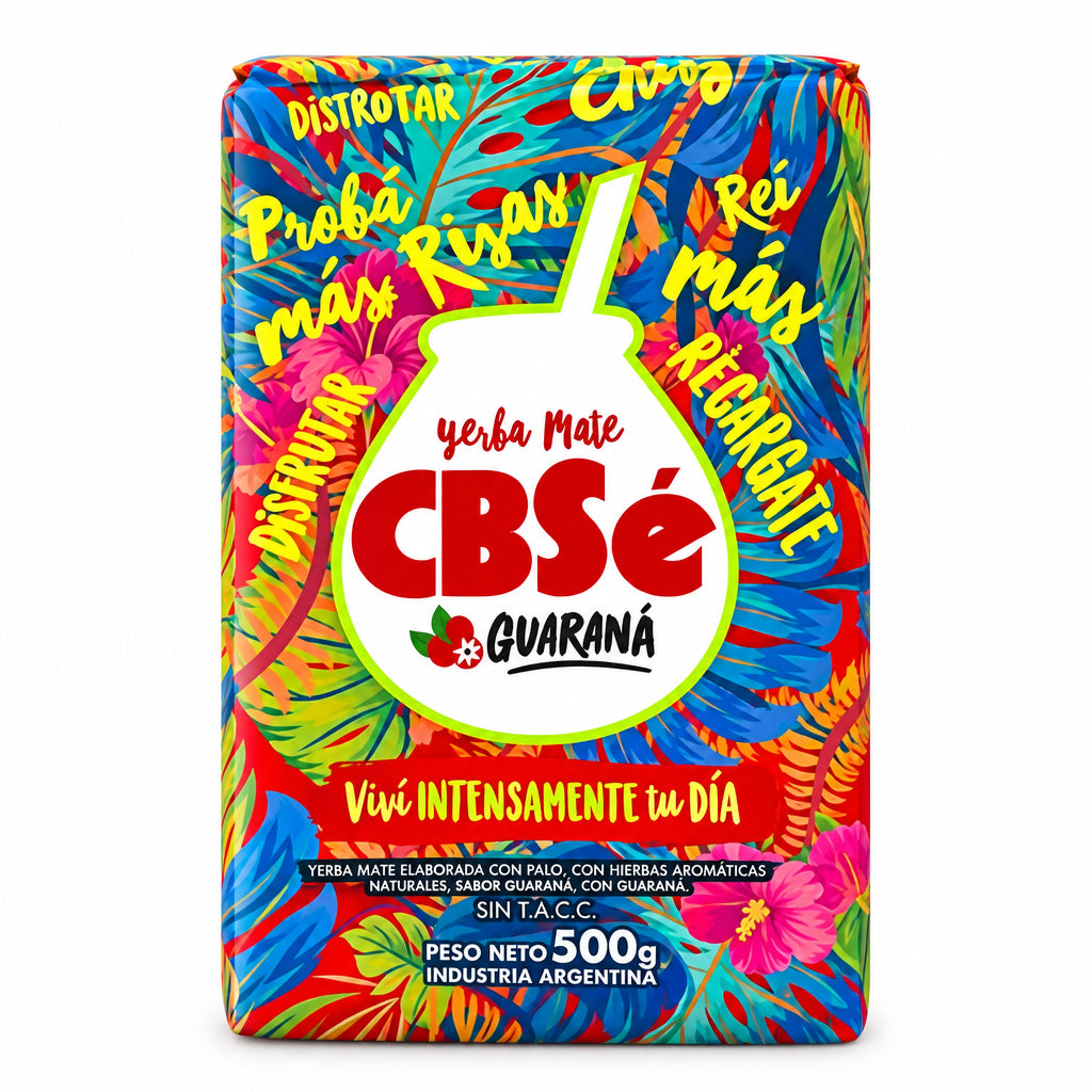 CBSE YERBAMATE GUARANÁ SIN GLUTEN 500GRS