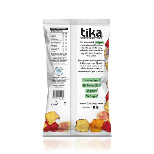 TIKA VEGGIE CHIPS PATAGONIA 150GR