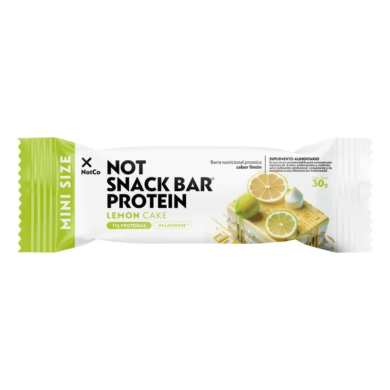 NOT SNACK BAR PROTEIN LEMON CAKE 30GR