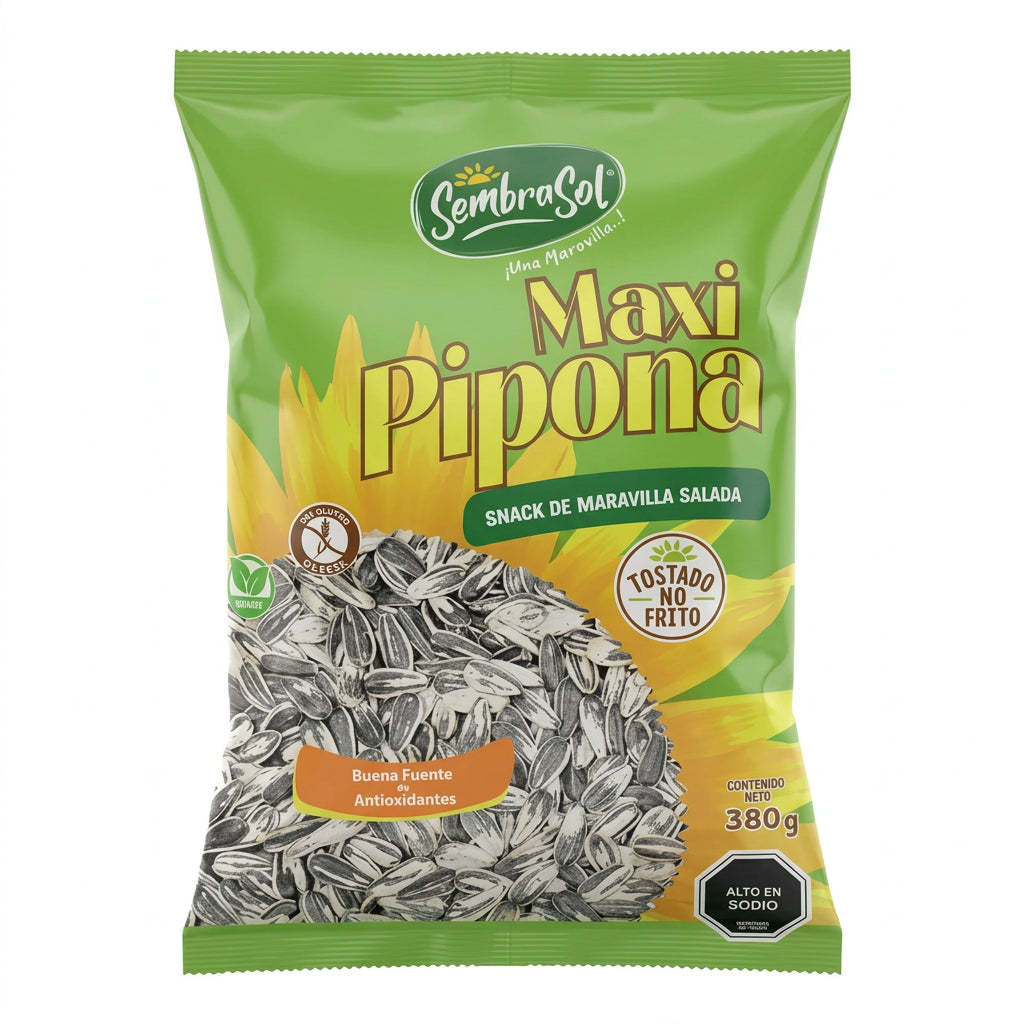 SEMBRASOL MAXI PIPONA MARAVILLAS SALADAS 380G SIN GLUTEN