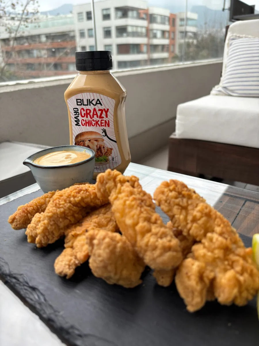 BUKA Mayonesa Crazy Chicken Sin Gluten 330gr