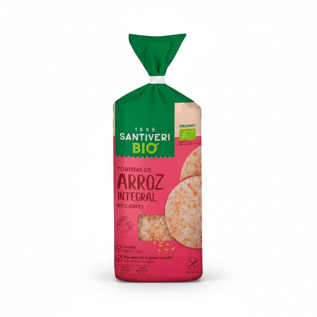 TORTITA DE ARROZ INTEGRAL SANTIVERI BIO 100GR