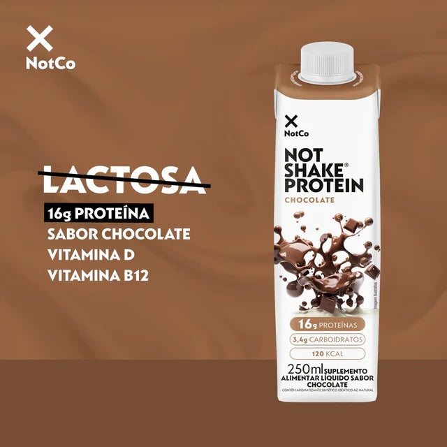 NOT SHAKE PROTEIN CHOCOLATE SIN GLUTEN 250ml