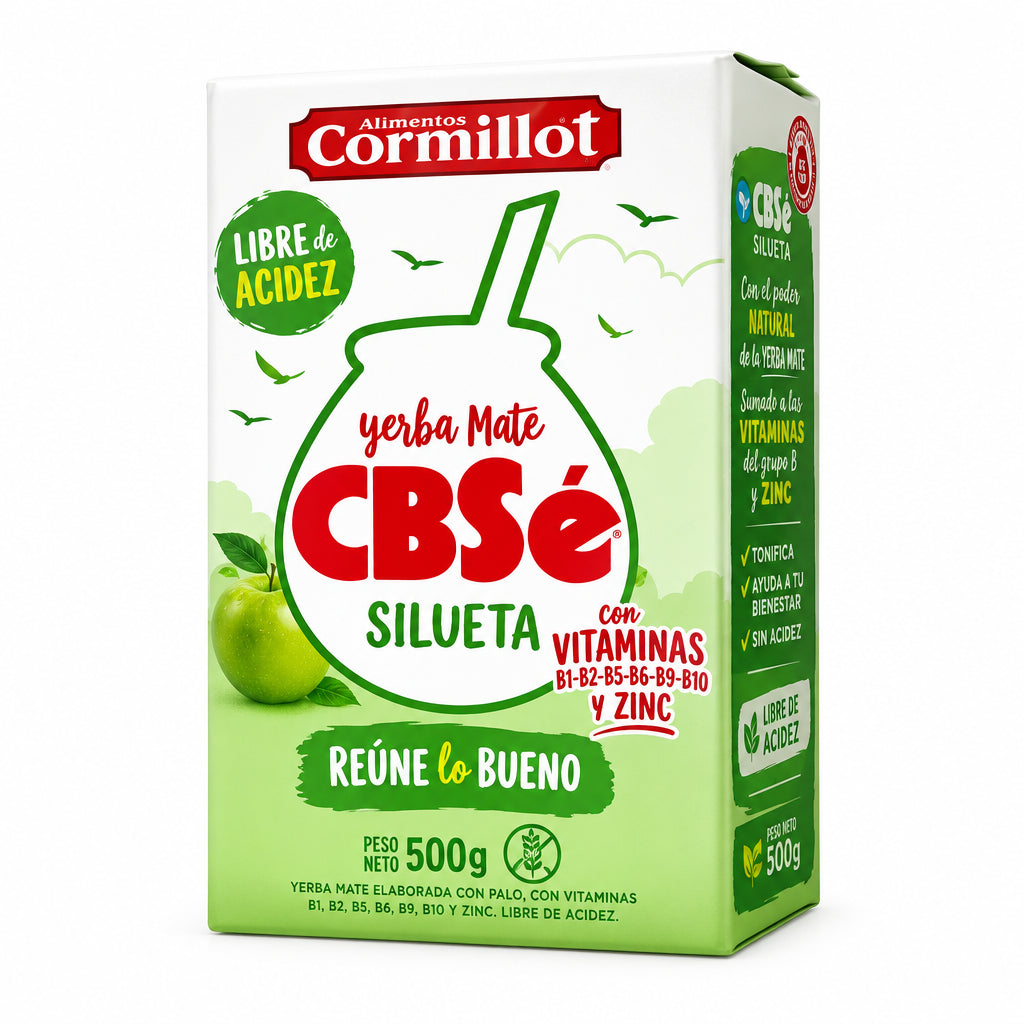 CBSE YERBAMATE SILUETA SIN GLUTEN 500GRS