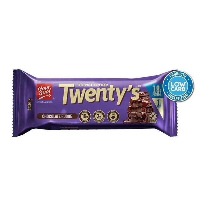 PROTEIN BAR CHOCOLATE FUDGE SIN GLUTEN 60g 4un