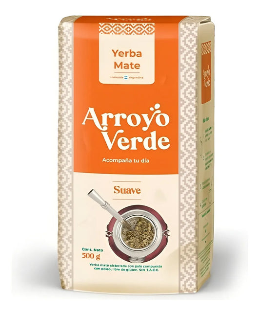 Yerba Mate Arroyo Verde Suave 500g Poleo
