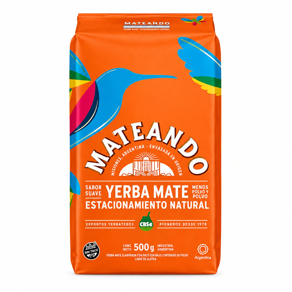 CBSE YERBAMATE MATEANDO SIN GLUTEN 500GRS