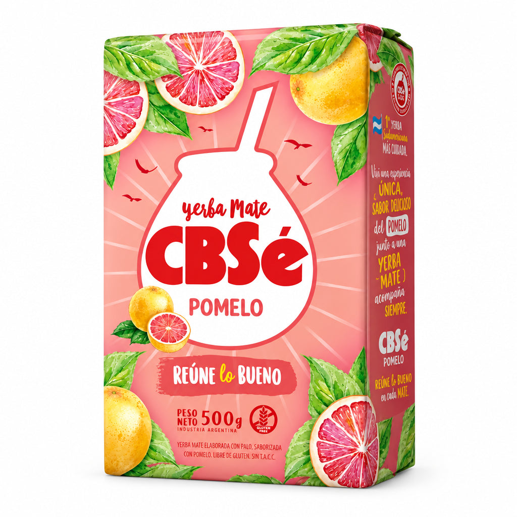 CBSE YERBAMATE POMELO SIN GLUTEN 500GRS