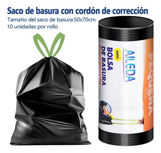AILEDA BOLSA DE BASURA 50X70CM CON CORDON
