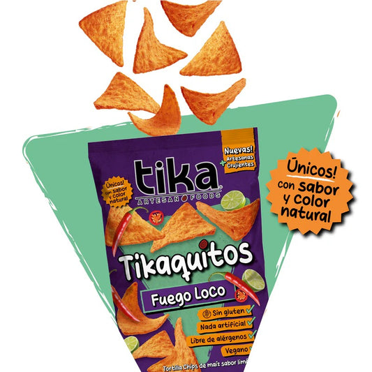 TIKAQUITOS FUEGO LOCO 150GR
