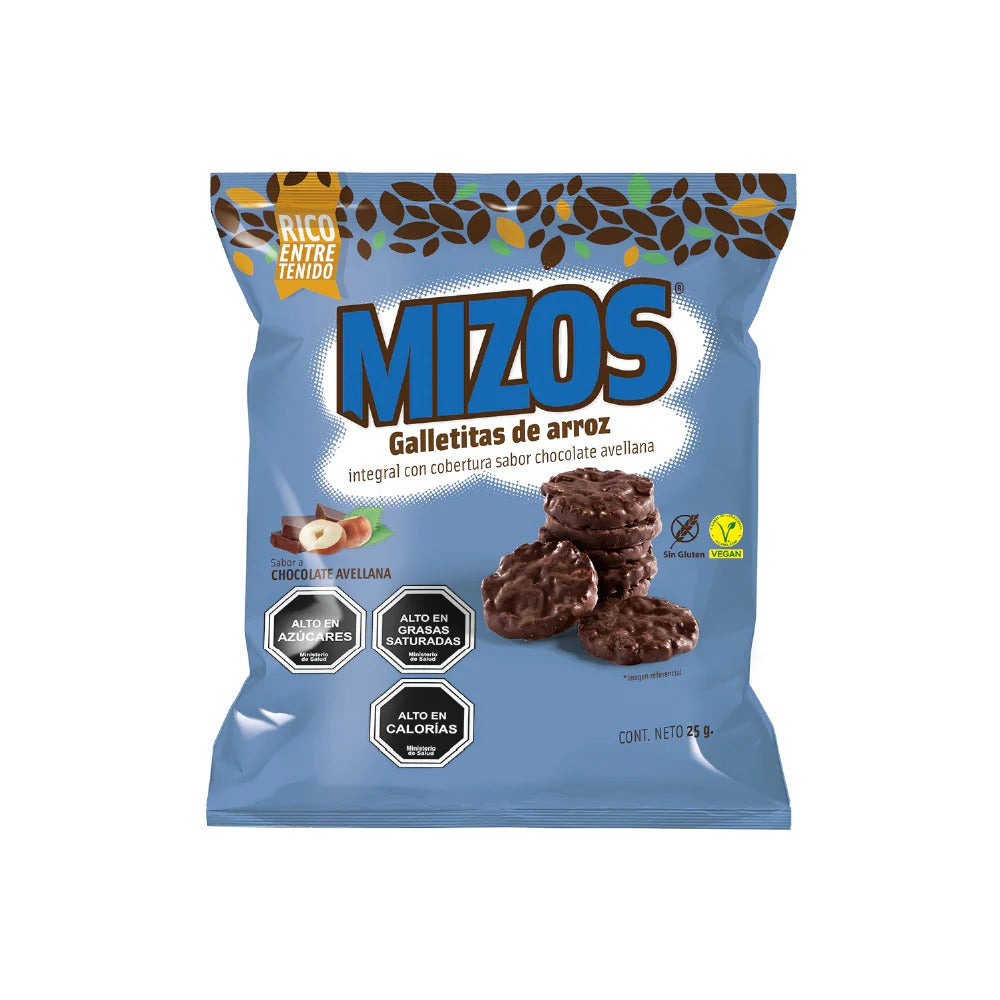 MIZOS PACK 28X GALLETA DE ARROZ MIX VARIEDADES