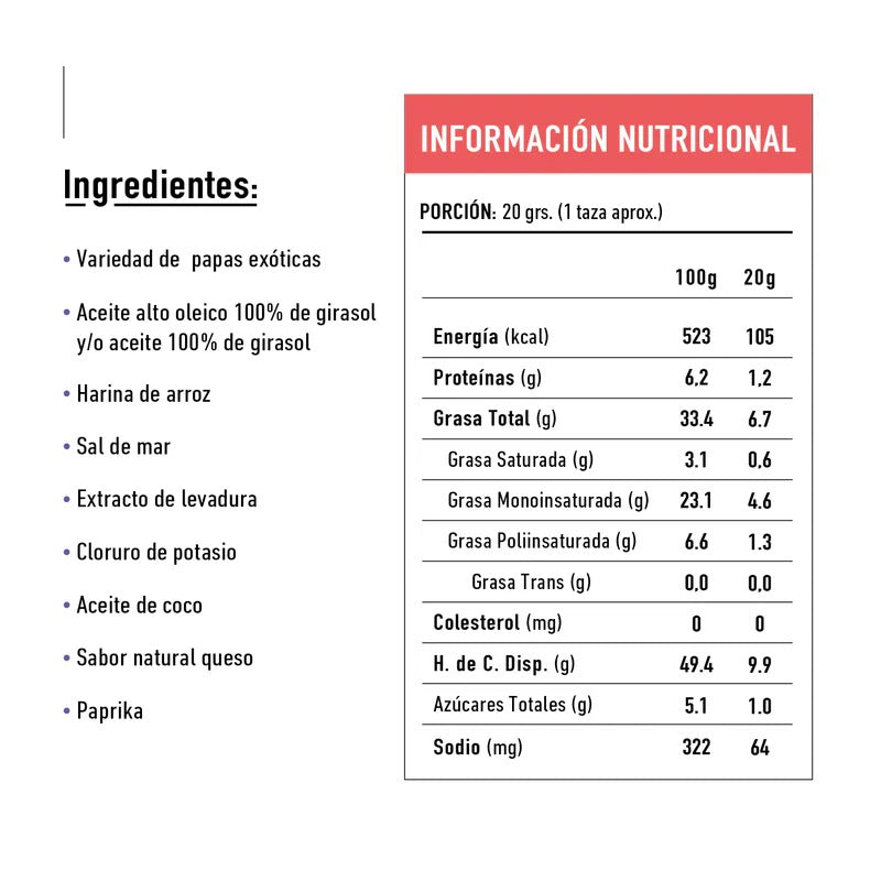 TIKA ROYAL CHIPS PARMESANO 150GR