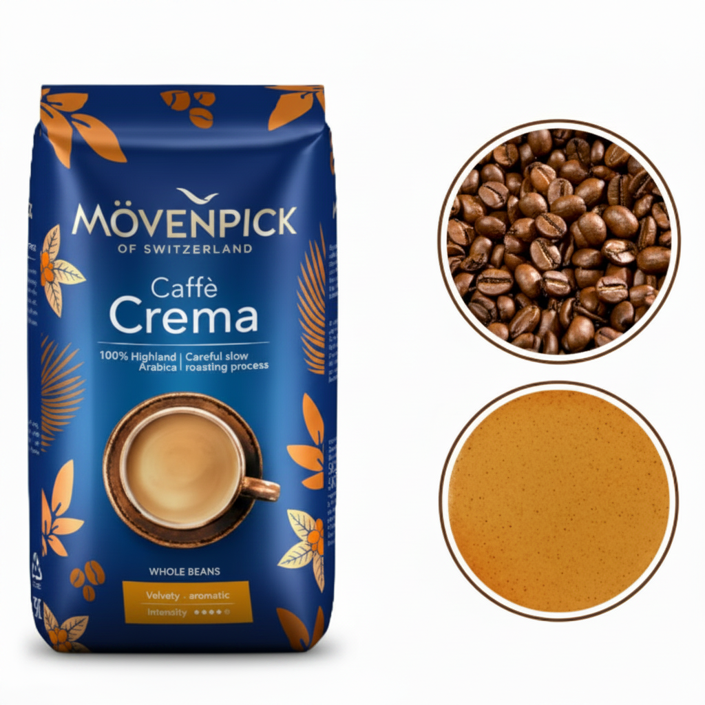 CAFE GRANO CREMA MOVENPICK 500GR