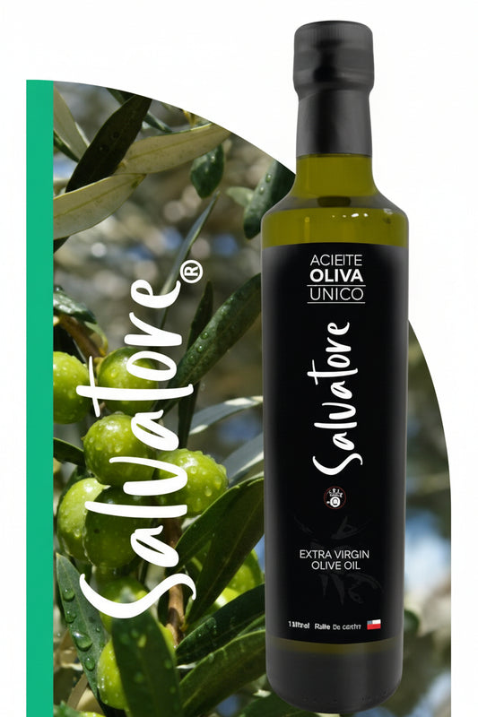 ACEITE EXTRA OLIVA ACIDEZ MAXIMA 0.2% SALVATORE 1LT