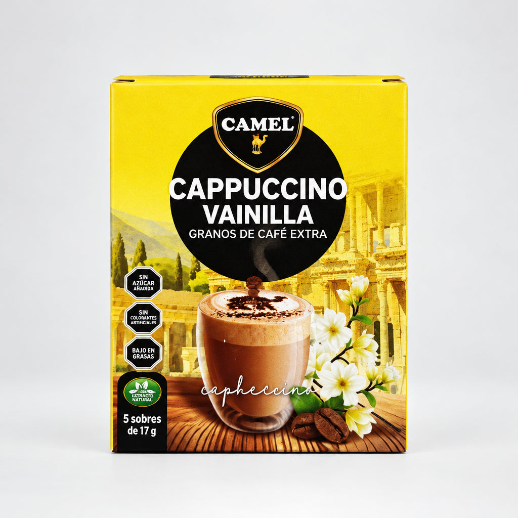 CAMEL CAFÉ CAPUCCINO VAINILLA 5UN 125GR