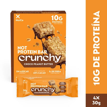 NOT PROTEIN BAR CRUNCHY MANTEQUILLA DE MANI 120G