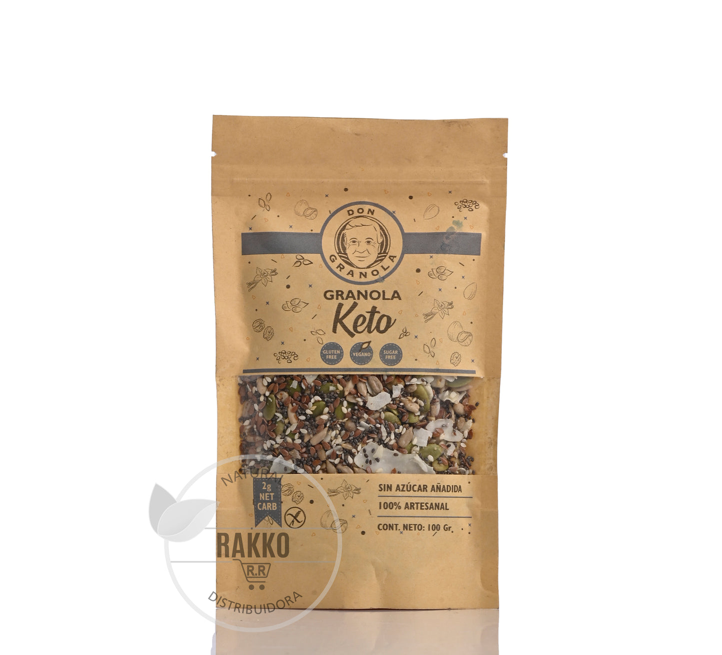 GRANOLA KETO DON GRANOLA 100g