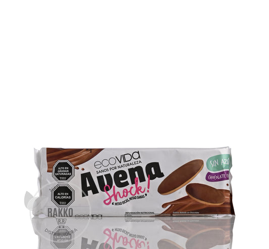 ECOVIDA GALLETA AVENA SCHOCK SIN AZUCAR 140g