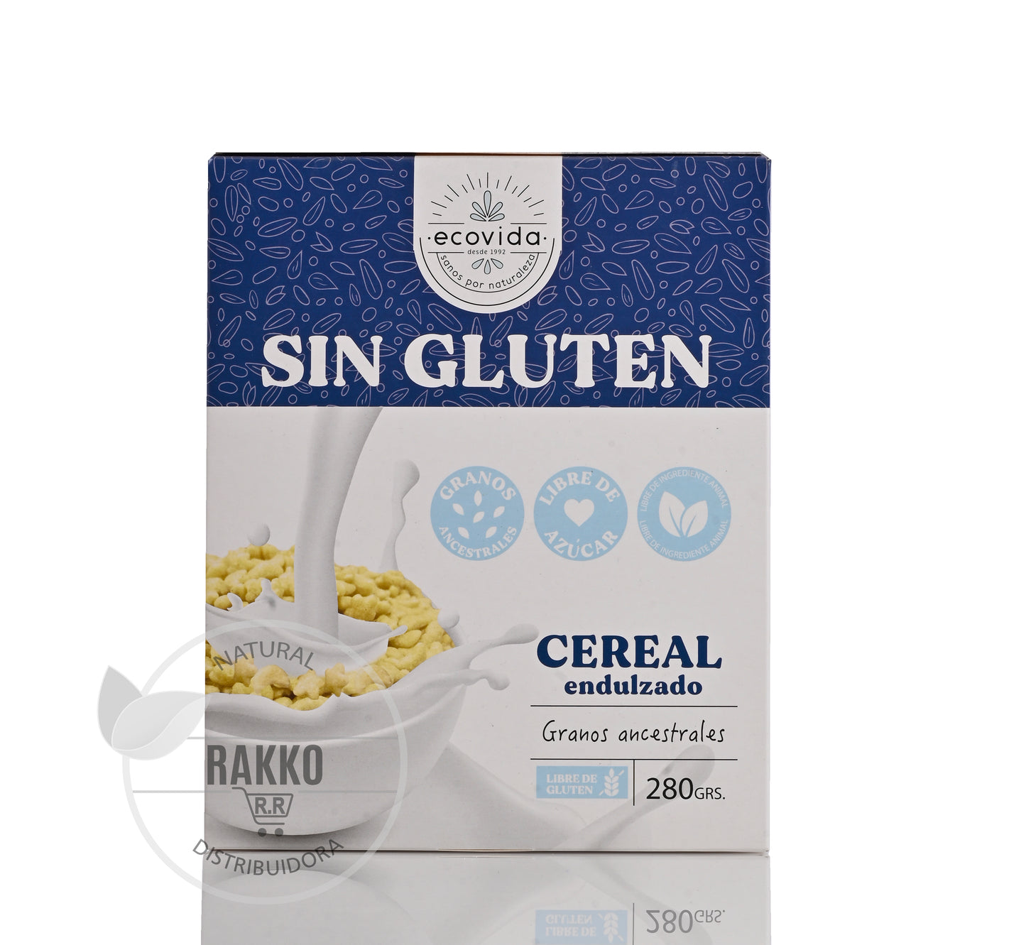 ECOVIDA CEREAL ENDULZADO GRANOS ANCESTRALES  SIN GLUTEN 280g