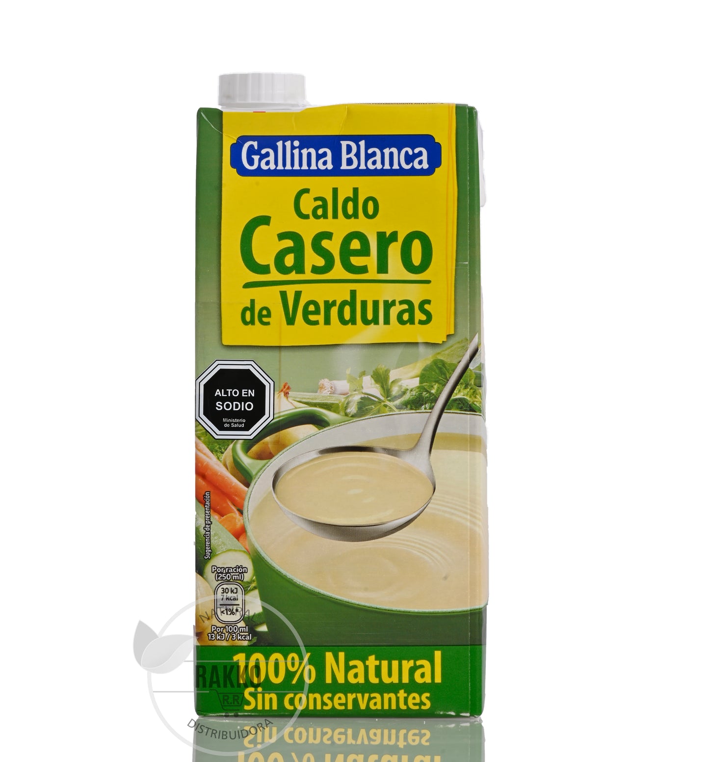 GALLINA BLANCA CALDO DE VERDURA SIN GLUTEN 1LT