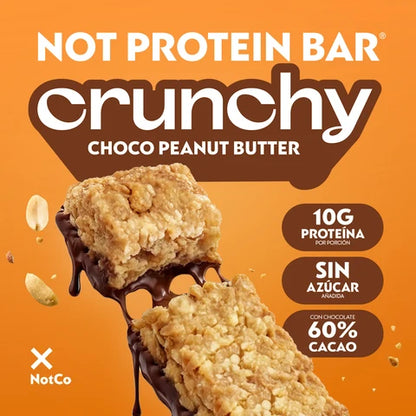 NOT PROTEIN BAR CRUNCHY MANTEQUILLA DE MANI 120G
