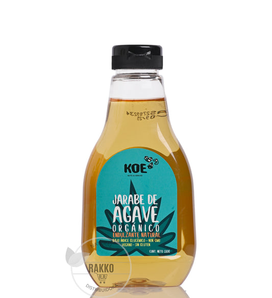 KOE JARABE DE AGAVE ORGANICO SIN GLUTEN 330ml