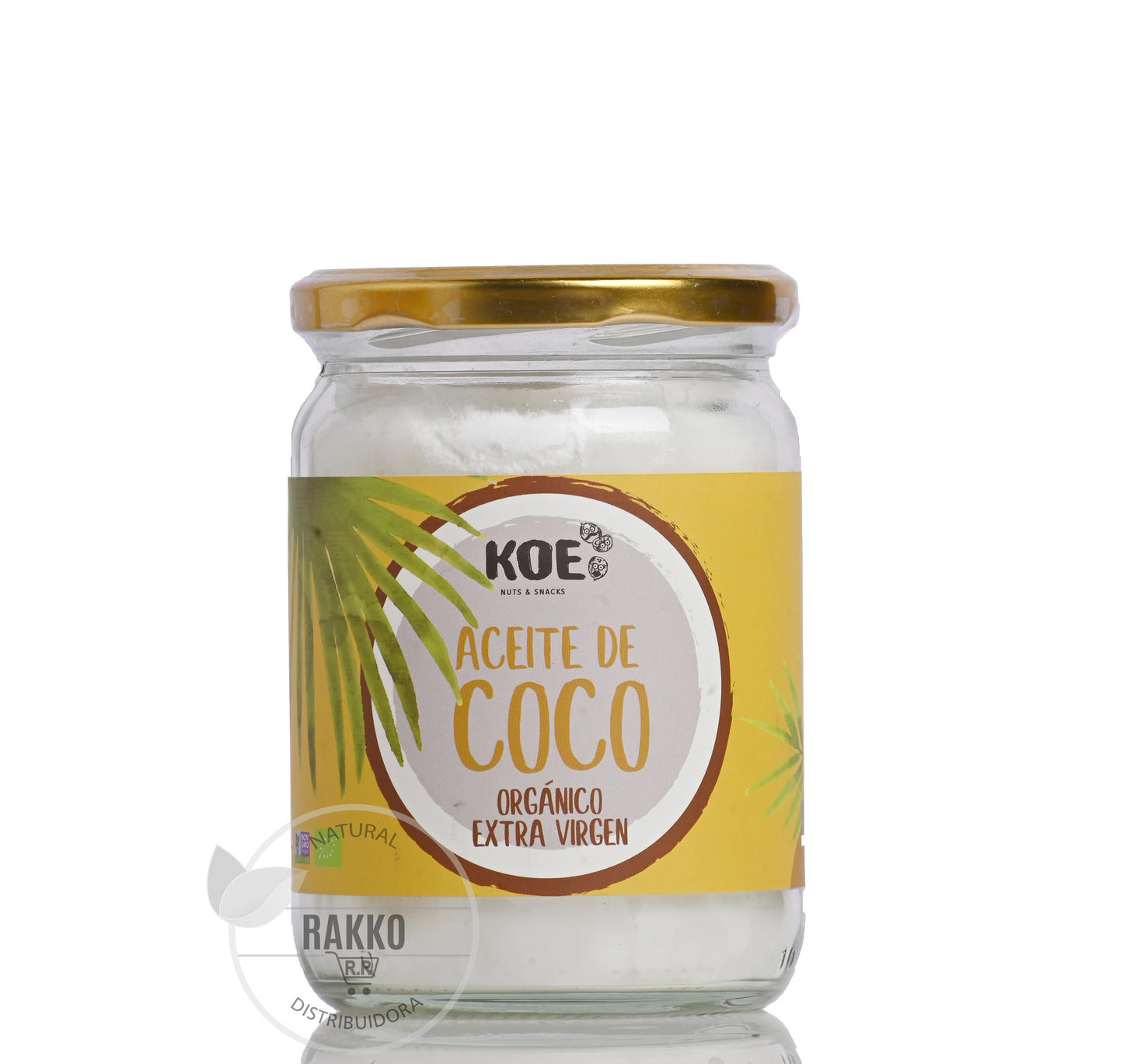 KOE ACEITE DE COCO EXTRA VIRGEN SIN GLUTEN 500ml