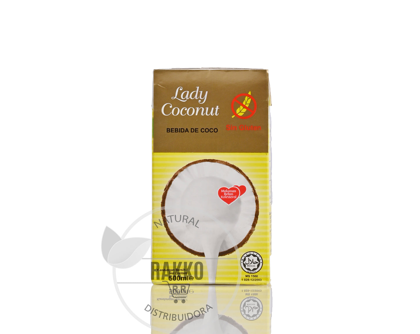 LECHE DE COCO SIN GLUTEN TETRA PACK 1LT