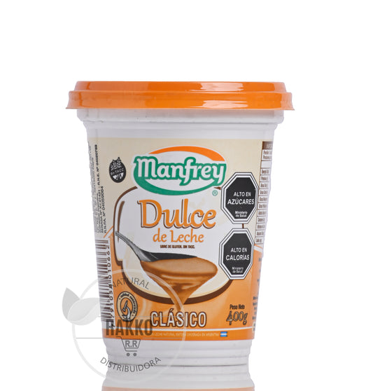 DULCE DE LECHE MANFREY CLASICO SIN GLUTEN 400g