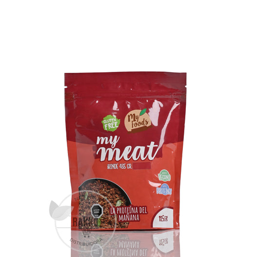 MY MEAT PROTEINA VEGETAL SIN GLUTEN ,SIN SOYA 125g