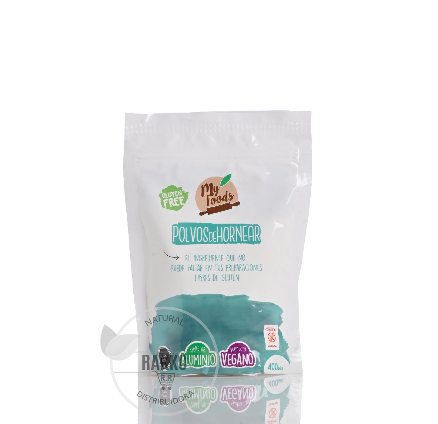 POLVO DE HORNEAR  LEUDANTE SIN GLUTEN 400g