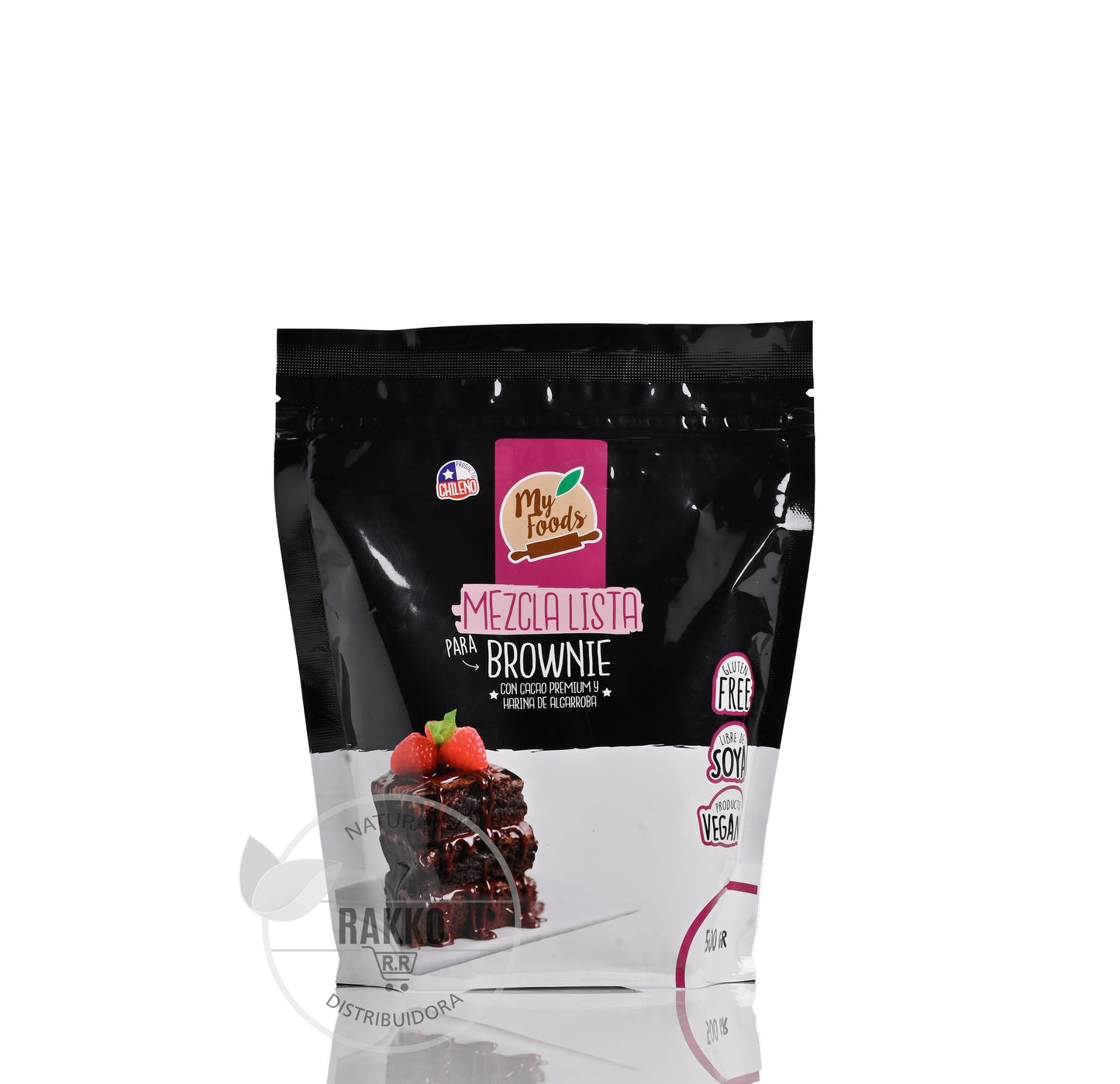 MEZCLA  LISTA  PARA BROWNIE PREMIUM SIN GLUTEN 500g