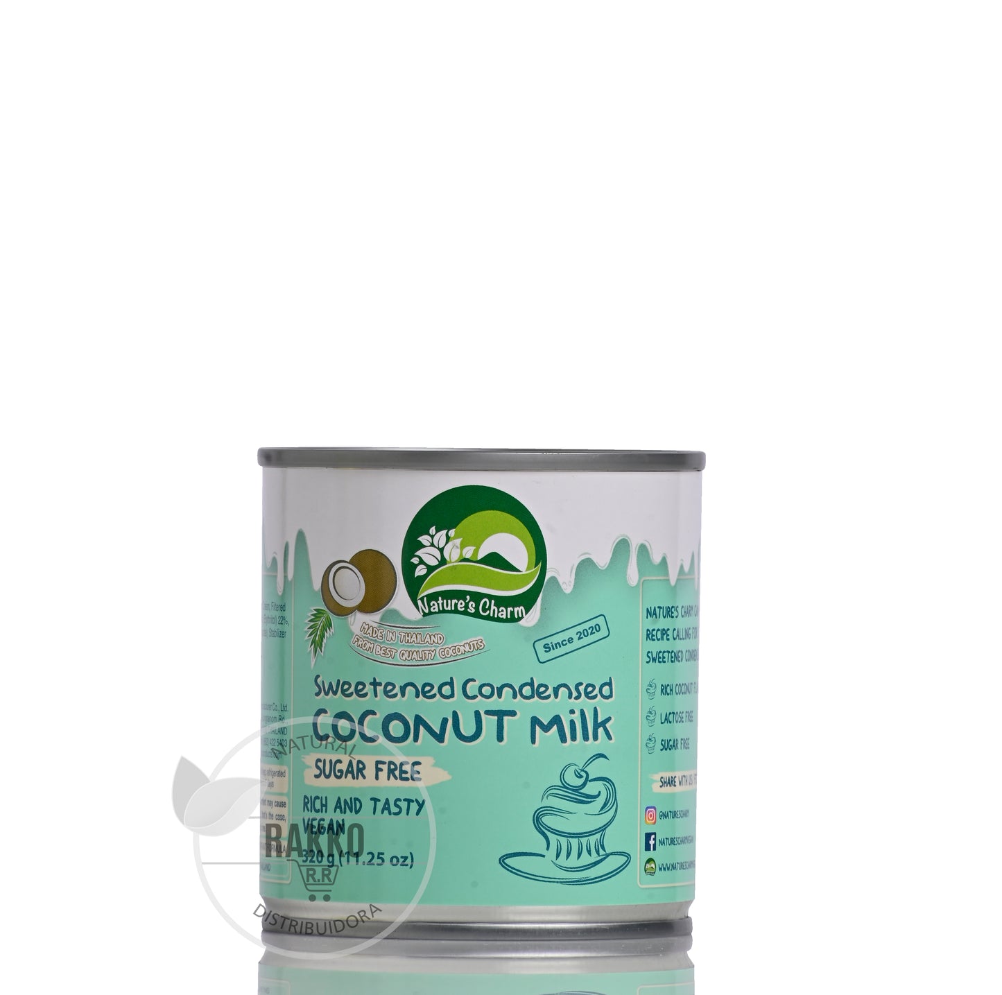 PREPARACION  CONDENSADA DE COCO S/AZUCAR SIN GLUTEN 320ml