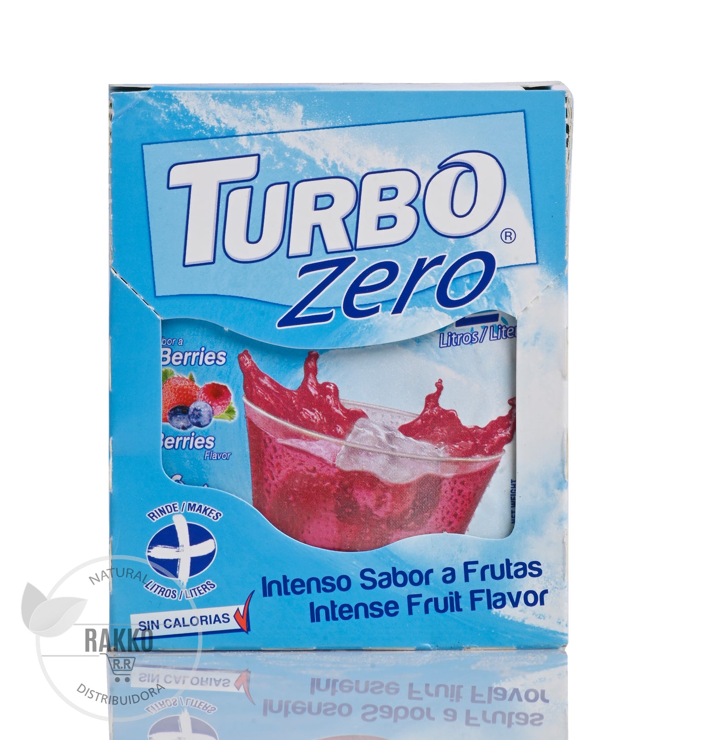 TURBO ZERO JUGO SABOR BERRIES DISPLAY 10UN