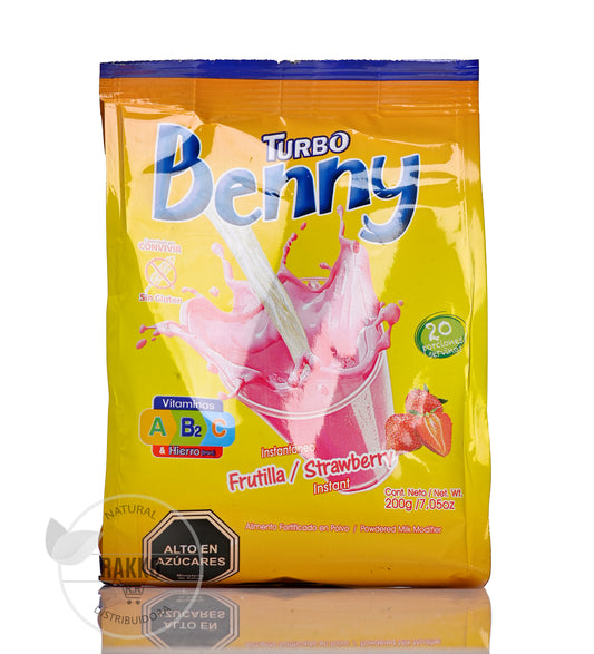 TURBO BENNY SABOR FRUTILLA 200g