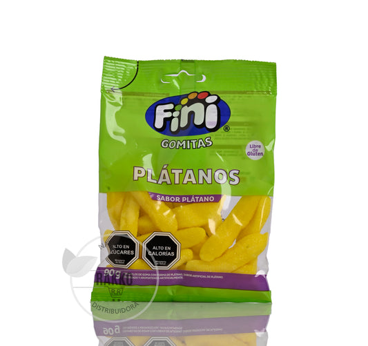 GOMITAS PLÁTANOS SIN GLUTEN 90g