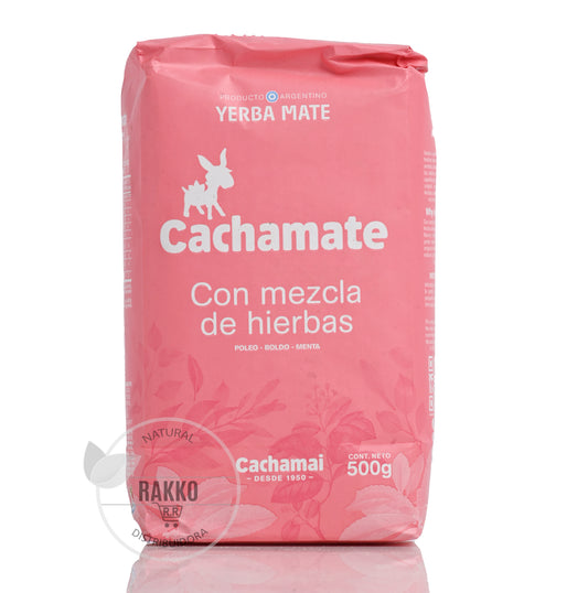 YERBA MATE CACHAMATE CON MEZCLA DE HIERBAS 500g