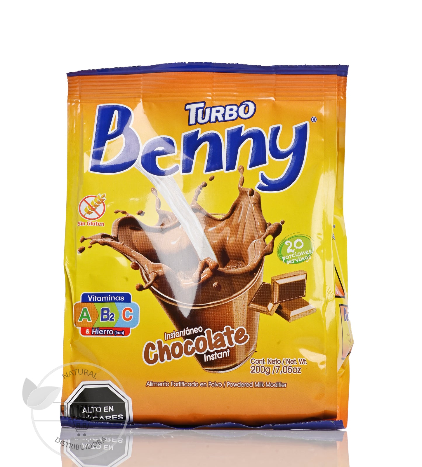 TURBO BENNY SABOR CHOCOLATE 200g