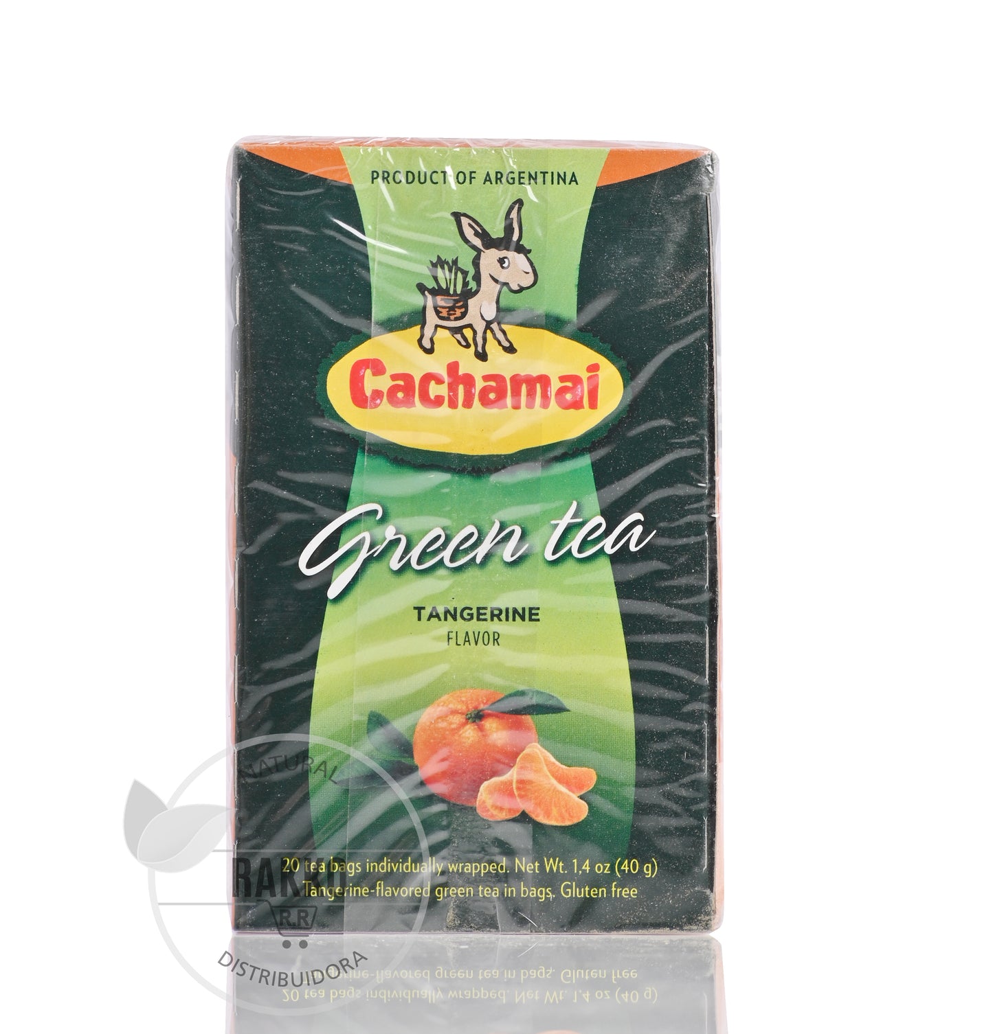 TE VERDE SABOR A MANDARINA CACHAMAI 20un