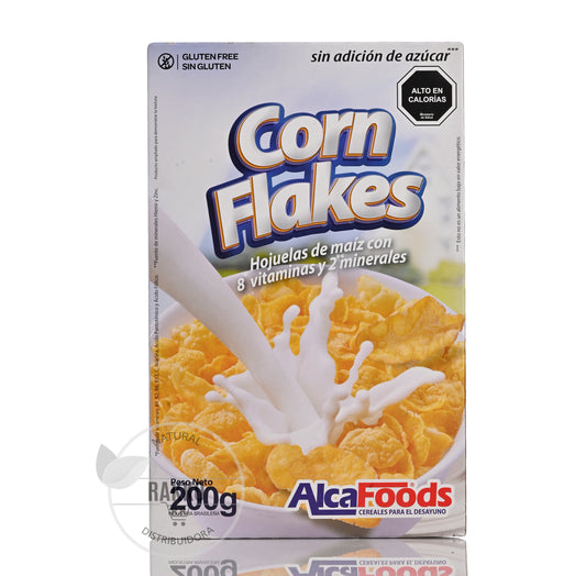 CEREAL CORN FLAKES ,SIN AZUCAR, SIN GLUTEN 200g VENCIEMIENTO 10/10/2024