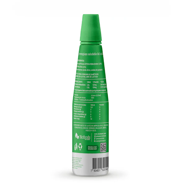 ALUSWEET STEVIA SIN GLUTEN 270ML