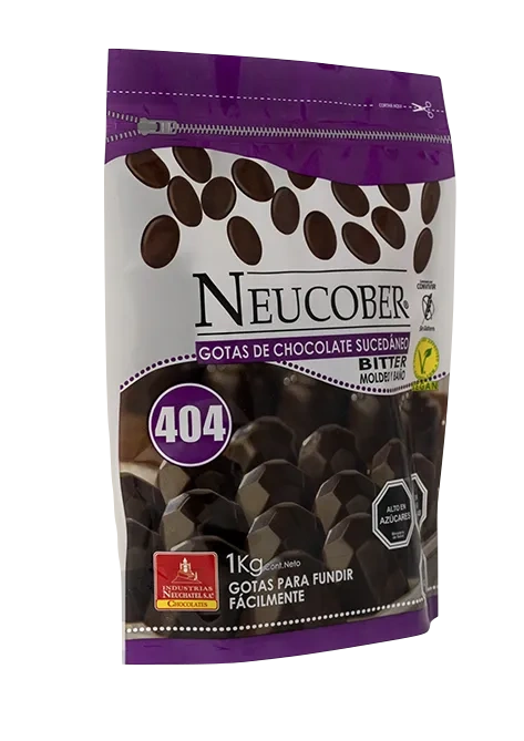 NEUCOBER COBERTURA CHOCOLATE AMARGO SUAVE SIN GLUTEN 1KG