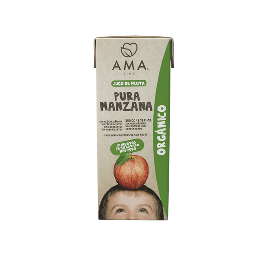 AMA JUGO MANZANA ORGANICO 200ML