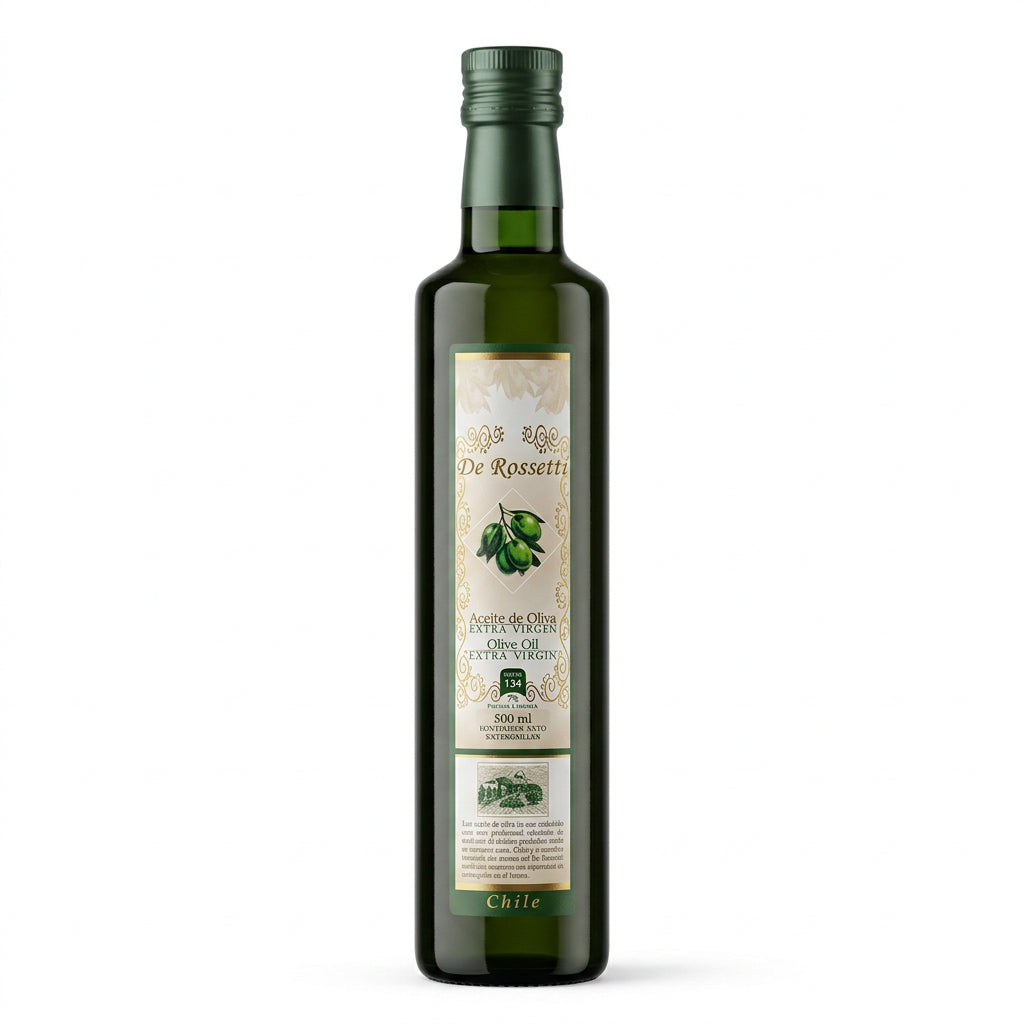 DE ROSSETTI ACEITE DE OLIVA EXTRA-VIRGEN 500ML 0.3%ACIDEZ