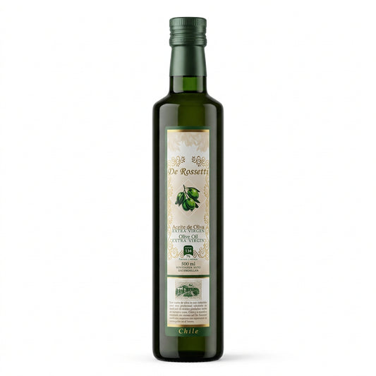 DE ROSSETTI ACEITE DE OLIVA EXTRA-VIRGEN 500ML 0.3%ACIDEZ