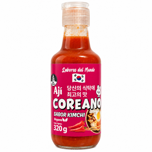 JAPON A TU MESA AJI COREANO KIMCHI 320g SIN GLUTEN